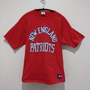 Vintage New England Patriots Starter T Shirt  Medium NFL Football